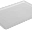Carlisle FoodService Products Storplus Food Storage Container Lid with Stackable Design for Catering, Buffets, Restaurants, Polyethylene (Pe), 26 x 18 Inches, White