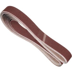 20 Pcs Sanding Belts 2 x 72 Inch 80 Grit Aluminum Oxide