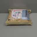 MooMee Bedding Duvet Cover Set 100% Washed Cotton Linen Like Textured Breathable Durable Soft Comfy (Heathered Almond Milk Grey, Queen 90"x90")