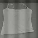 SUUKSESS Women Sexy Square Neck Thong Bodysuit Backless Cami Bodysuit Top (White, M)