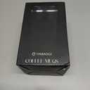 YINBAOGE Insulated Travel Coffee Mug, Spill & Leak Proof, Portable To Go Camping Stainless Steel Coffee Tumbler, Reusable Thermal Coffee Cup with Lid for Hot & Cold Drinks (Black, 12 OZ)