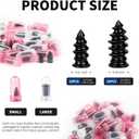 Vitog 55 PCS Two Types of Tire Plug Kit, 45 PCS Tire Repair Rubber Nail Kit & 10 PCS Flat Tire Repair Kit with Plugs, Heavy Duty Tire Repair Screws for Car, Motorcycle, ATV, Jeep, Truck, Tractor