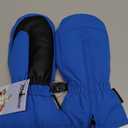 Andake Kids Mittens Toddler Mittens Kids Winter Gloves Warterproof Breathable Windproof Skiing Snowboarding for Boys Girls (XXXS (2-4 years), Black)