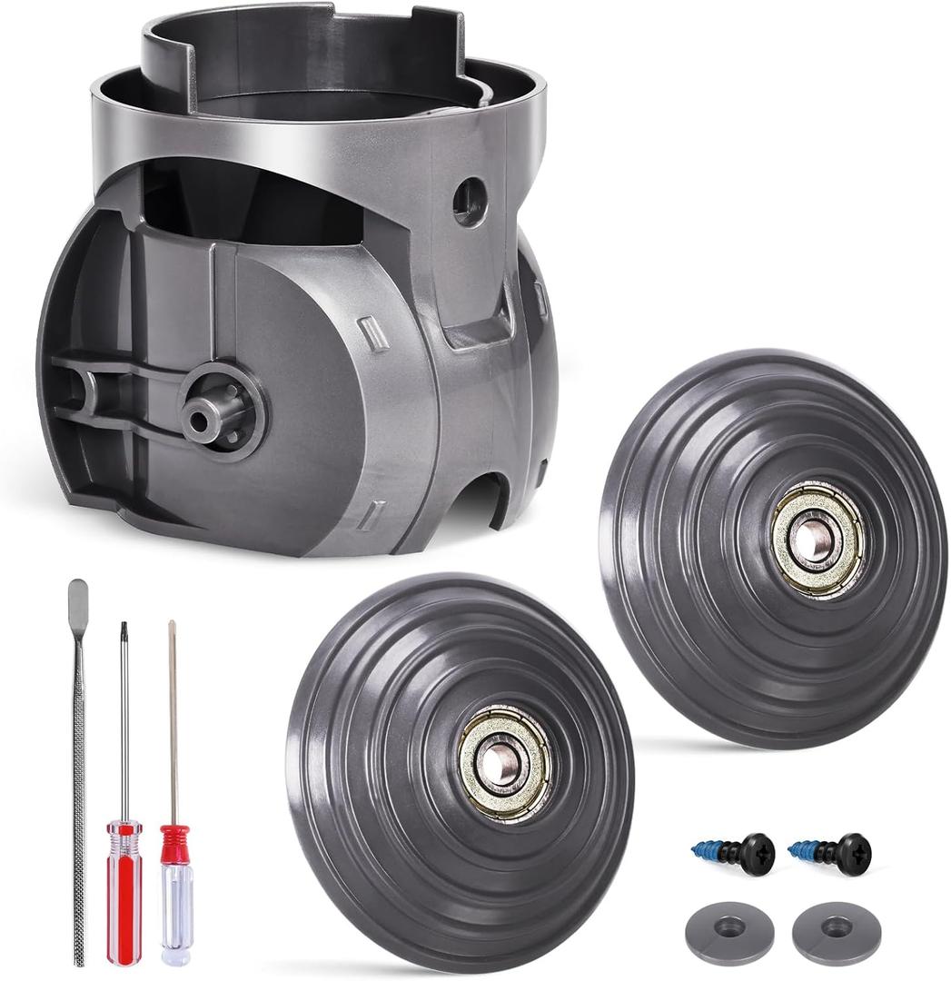 Upgraded Ball Wheel+ High Torque Cleaner Head Connector Compatible with Dyson Outsize/V10/V11/V15/XL Head Cordless Vacuum Replacement Parts 100w Accessories