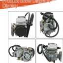 labwork Carburetor Replacement for Bombardier Replacement for Can-Am Outlander Max 400 4x4 2004 2005 2006 2007 2008 Carb