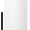 Black Paper Towel Holder Countertop, Black Stainless Steel Paper Towel Holder for Kitchen Bathroom with Anti Slip Weighted Base, Kitchen Roll Holder Fit Standard and Large Rolls,Gifts for Friends