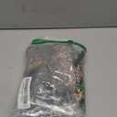 ZAFUL Women's Colorblock Stripes Triangle Halter Tied Cheeky Thong Bikini Set High Cut Two Piece Bathing Suit (Medium, 2-forest Green)