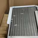 GE Window Air Conditioner Unit, 5,000 BTU for Small Rooms up to 150 sq ft. with Manual Adjustable Fan and Cooling Settings, Perfect for Small Bedroom or Living Room, Easy Install Kit Included, White