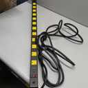 SURAIELEC 12 Outlet Long Power Strip with 15ft Cord, 1020J Surge Protection