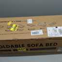 Folding Sofa Bed Convertible 4 in 1 Sleeper Chair Gray Twin XL