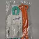 THERABAND CLX Resistance Band with Loops, 2 Pack Fitness Band for Home Exercise and Workouts, Portable Workout, Functionality for Athletes, 5’ Consecutive Loops, 2-Pack Medium/ Heavy, Red-Green