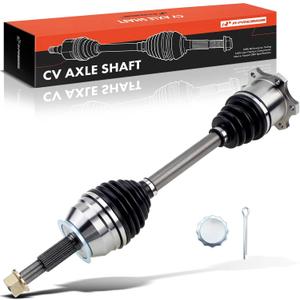 A-Premium CV Drive Axle Shaft Assembly Compatible with Infiniti & Nissan Models - QX56 (2004-2010), Armada (2005-2015), Pathfinder Armada (2004), Titan (2004-2015) - 4WD Only - Front Left or Right
