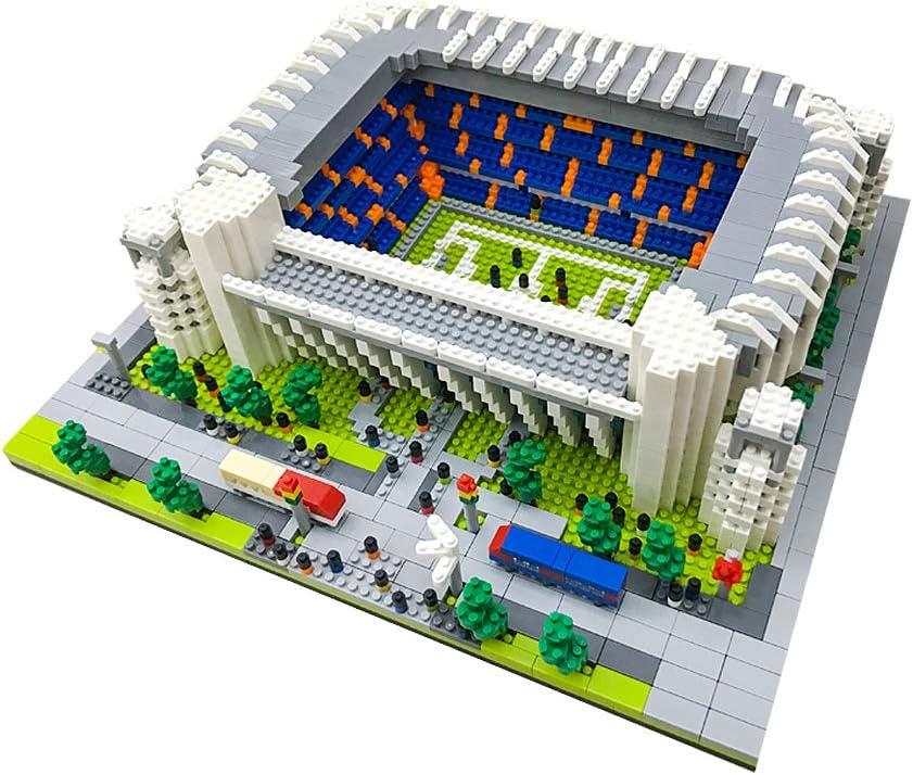 GOTIMON Micro Mini Blocks Football Stadium Building Set, 4575 Pieces, Famous Architectural Gifts for Children and Adults