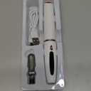 Heated Eyelash Curlers - 2 in 1 Clip- Type Heated lash Curler Best Seller Electric Eyelash Curler LED Display 3 Temp Settings for Makeup Tools USB Rechargeable Natural Curling 24H Long Lasting 9DC