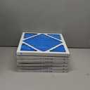 Nordic Pure 16x25x1 (15 1/2 x 24 1/2 x 3/4) Pleated MERV 12 Air Filters 6 Pack