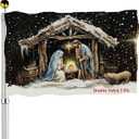 Winter Christmas Custom Garden Flag