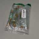 HNYYZL 30Pcs Clear Plastic Test Tubes with Cork 7ml, Good Seal for Jewelry Seed Beads Powder Spice Liquid Storage, Lab Use or Decoration