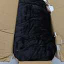 Homemate Electric Heated Blanket Twin - 62"x84" Heating Bed Blankets Throw with 10 Heating Levels 8 Hours Auto Off Fast Heating Over-Heated Protection Ultra Soft Warm Flannel ETL Certified Black