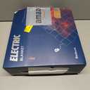 Bedsure Heated Blanket Throw Blanket - Fast Heating Electric Blanket, Soft Flannel Heated Throw with 4 Time Settings, 6 Heating Settings, Warm Gifts for Grandma & Grandpa & Seniors (50"x60", Grey)