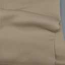 NICETOWN Bedroom Full Blackout Curtain Panel for Shack, Super Thick Insulated Window Cover, Complete Blackout Drapery with Black Liner for Small Window(Biscotti Beige, 1 PC, 37 by 63-inch)