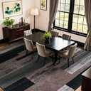 8x10 Washable Area Rugs for Living Room and Bedroom(8x10,Chocolate)
Non-Slip Large Carpet,Vintage Checkered Pattern, Stain Resistant Faux Wool Low Pile Soft Rug for Dining Room,Office,Nursery