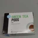 Happy Belly Tea Pods Compatible with 2.0 K-Cup Brewers, Green Tea, 24 Count, BB Date: 10/02/27