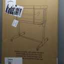 Fodoss Baby Bassinets Bedside Sleeper - All Mesh Bedside Bassinet with Wheels, 7 Height Adjustable Baby Bassinet for Infants, Beige, Crib