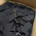 Boat Cover 28-30 ft, Waterproof 1200D Heavy Duty Boat Cover, PU Marine Grade Polyester Boat Covers 28-30 ft, Fits Bass, V-Hull, Tri-Hull, Runabout, Jon, Fishing, Trailerable, Beam Width 190 inch , Black-black