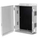 Namunanee Outdoor Electrical Junction Box, ABS Water Resistant Enclosure with Internal Mounting Panel & Hinged Cover, 15.7" H* 11" L* 5.9" W