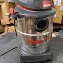Shop-Vac 12 Gallon 6.0 Peak HP Wet/Dry Vacuum, Stainless Steel Tank, 3 in 1 Function Portable Shop Vacuum with Attachments, Drain Port, Ideal for Jobsite, Garage & Workshop.