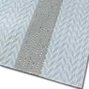 PIGCHCY Luxurious Placemats Set of 6, 18 x 12 inches Elegant Placemats Non-Slip Washable Durable Table Mats for Home/Dining Room Decoration (White)