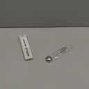 1PCS 1/2tbsp(1.5tsp, 7.5 ml) Single Measuring Spoon, Stainless Steel Individual Teaspoon, Metal Measure Scoop with Gift Box