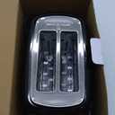 Toastmaster 2-Slice Cool Touch Toaster, black with stainless accent