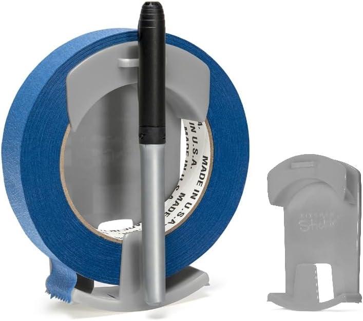 Kitchen Stickin Tape Dispenser, Wall-Mounted Tape and Label System (Core System/Tape & Marker Not Included)