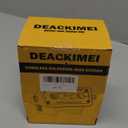 Deackimei Cordless Soldering Iron Station for Dewalt 20V Max Battery, Temperature Adjustable, Auto Sleep & Low Voltage Protection, °C/ºF Conversion, OLED Digital Display, LeadFree Solder (Tool Only)