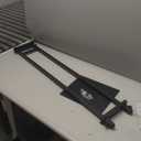 WHAUU Adjustable Double-Sided Poster Stand for Board & Foam Sign, Heavy Duty Sign Holder up to 75 inch with Base for Indoor & Outdoor Advertising, Wedding, Restaurant, Business (Poster Not Included)