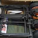 Electric Assistance Collapsible Folding Garden Wagon, 300LBS Grocery Cart with Big All-Terrain Wheels, Portable for Camping Outdoor Beach Fishing Picnic Sports Shopping (Green)