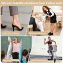 Nano Glass Beyond the Cream Foot File, Callus Remover for Feet with Foot Masks Moisturizing Silicone Gel Heel Socks, Foot Care Kit, Cracked Heel Treatment, Self Care Spa Gifts for Women/Seniors-Golden