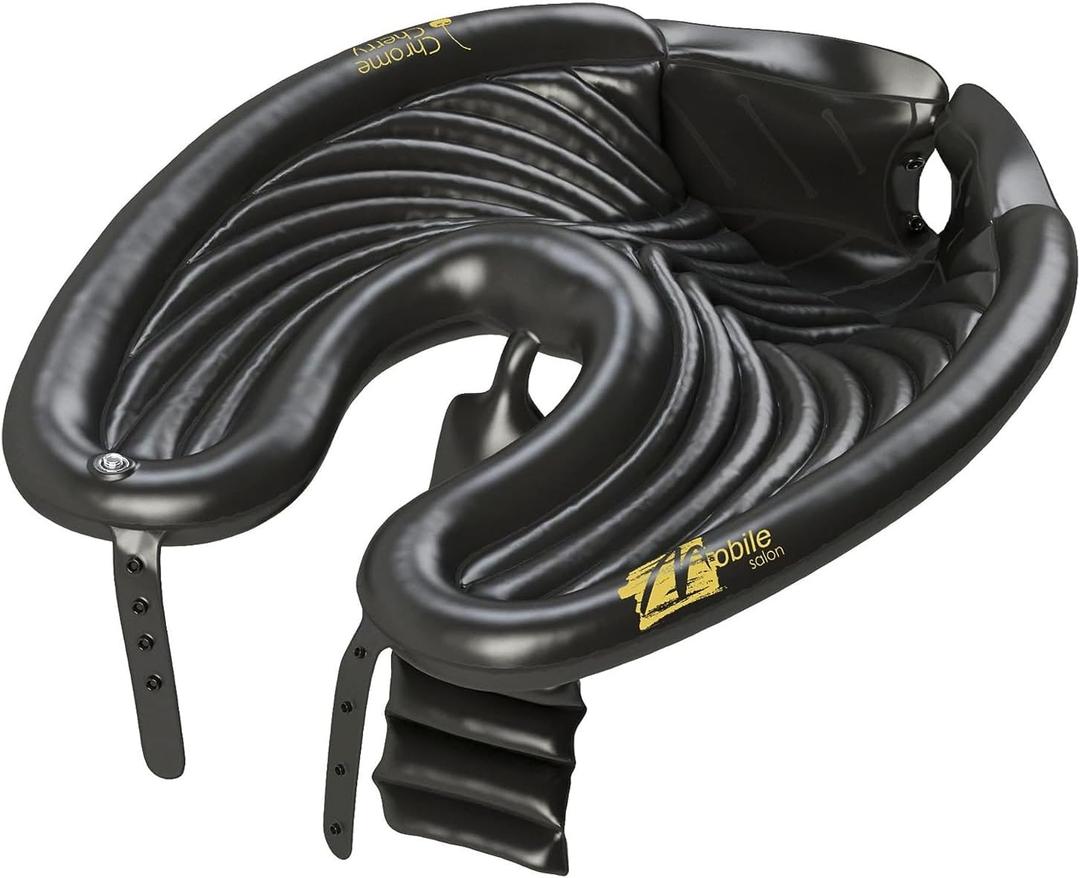 Mobile Salon - Portable Inflatable Rinse Basin for Washing and Cutting Hair at Home and in Bed Without a Salon Chair (Mobile Salon)