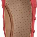 WHITE MOUNTAIN Women's Shoes Sakari Ballet Flat (7.5, Deep Red/Fabric)