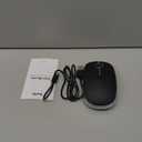 VssoPlor Wireless Mouse, 2.4G Slim Portable Computer Laptop Mouse with Nano Receiver Quiet Silent Optical Mice for Notebook, PC, Laptop, Computer-Black and Silver