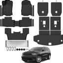 All Weather TPE Floor Mat Set for 2016-2026 Dodge Durango 6 Seats