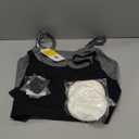 Momcozy Pumping Bra, Pumping Bra Hands Free All Day Wear Pumping & Nursing Bra in One Holding Breast Pump for Spectra, Medela (Medium, Black,grey-2pk)