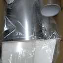 6 Inch Hooded Wall Vent with Screen and Damper,6" Vent Hood Wall Exhaust Vent Cover,Dryer Vent Cover Outside,6"Vent Cover Exterior Wall Vent Cap for Range Hood Kitchen Air Ventilation,Galvanized Steel (White)