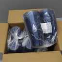 9 oz Clear Plastic Cups Blue Plastic Disposable Cups for Cocktail 150 Pack Fancy Cocktail Cup for Party Stemless Wine Glasses for Party Wedding Graduation Birthday