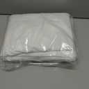 Amazon Basics Lightweight Super Soft Breathable Wrinkle-Resistant Microfiber 4-Piece Bed Sheet Set with 14-Inch Deep Pockets, Queen, Bright White, Solid