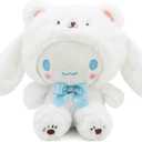 Kawaii Cartoon White Bear Cross-Dressing Series Plush,Soft Plush Doll Cute Soft Toys, Plush Pillow Stuffed Animals Toy Birthday Gifts for Girls Kids (White Bear-8in)