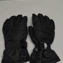 Ski Gloves, Waterproof and Breathable Snow Gloves for Cold Weather, Men & Women Boys and Girls (Full Black), Size: L(Women size L-XL and Men size S-M)