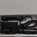 Travel Steamer for Clothes, Portable Handheld Design, Clothing Wrinkles Remover, Strong Penetrating Steam, 1200W Powerful 2 In 1 Steamer & Iron, 100ml Big Capacity, Home, Office, Travel (Serene Black)