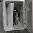 Mini Beverage Cooler for Office, Pink